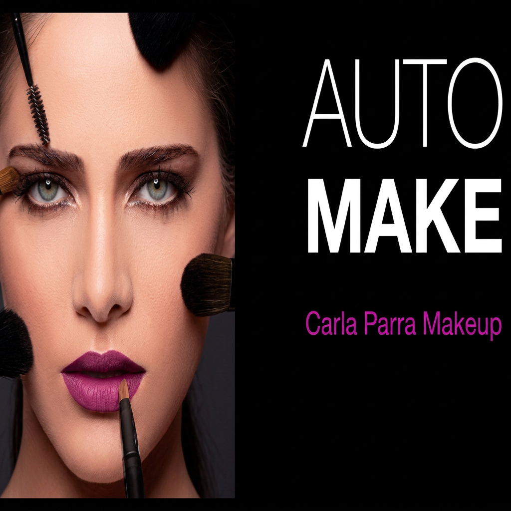 Curso de Automaquiagem com Carla Parra Makeup (com certificado)